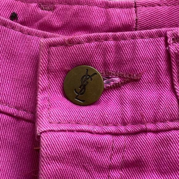 YSL Pink Pants Vintage - Picture 4 of 14